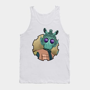 Greedo Bounty Hunter art Tank Top